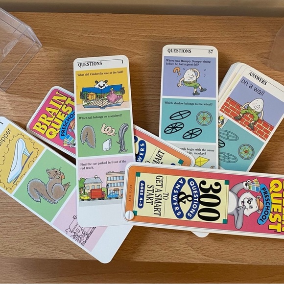 ❤️4 Brain Quest Q&A Decks and Math Flash Cards. Fun learning for kids - Picture 6 of 12
